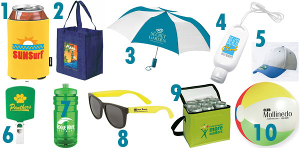 Promotional item giveaways