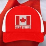 Canadian Flag Hat, Red